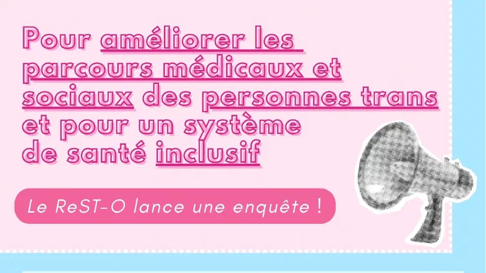 Support de diffusion du questionnaire à destination des personnes trans.